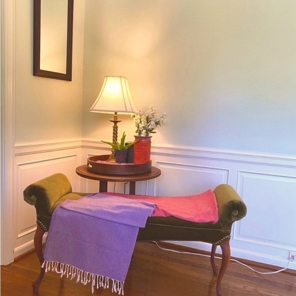 Large Vase Artisan Vintage NEW Red + Purple Large Vase Made in France - Picture 9 of 11